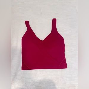 Lululemon Align Tank Pomegranate